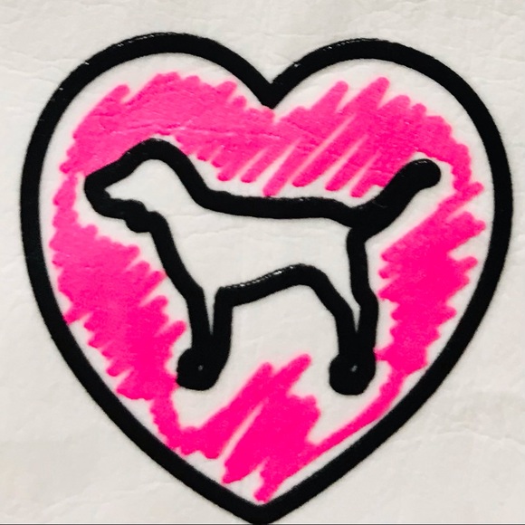 🆕🔥🦋2/30$PINK BY VS SUPER CUTE MAKEUP BAG/TOILETRIES/URL W/SHARPIE DETACHABLE - Picture 6 of 15